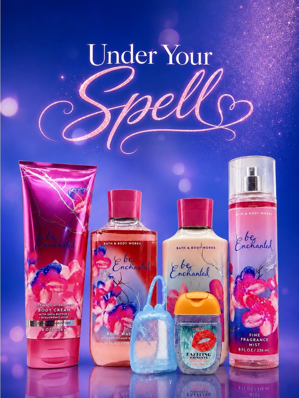Bath & Body Works Be Enchanted 6 Pc Body Care PocketBac Gift Set